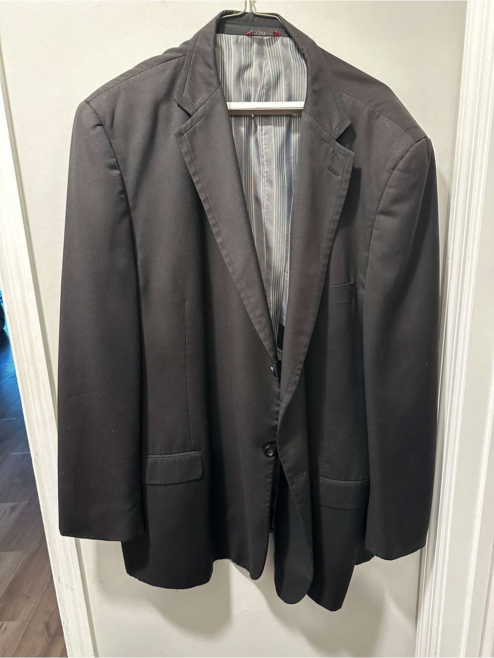 Classic Men's Black Blazer - Caravelli